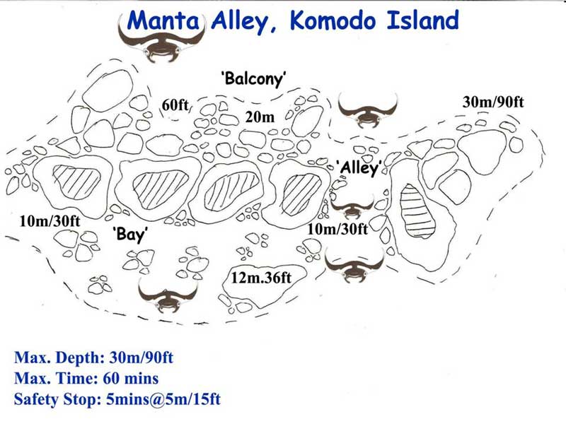 Dive Site Map 